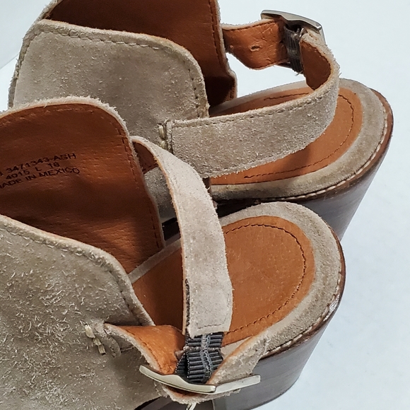 FRYE Ash Courtney Suede Slingback Mule - Picture 7 of 8